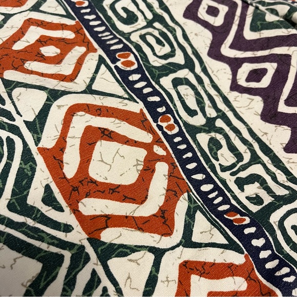 Vintage Printed Denim High Waisted Colorful Funky Mom Shorts Size 9/ 10 - Picture 4 of 8